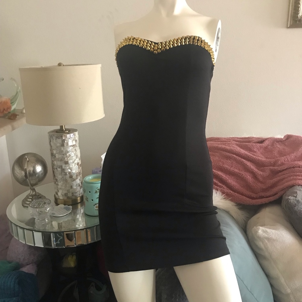 Y2K Spiked mini dress